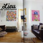 Article dans Vivre à Paris sur un appartement refait par HUGGY et Verocotrel