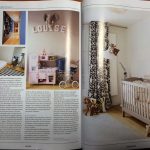 Article dans Vivre à Paris sur un appartement refait par HUGGY et Verocotrel